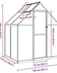 Mini serre de jardin polycarbonate