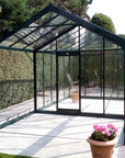 L'entrée de la serre en verre Bora Bora 6 Blackline de la marque ACD - 20.57 m2