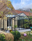 Type d'emplacement pour une Serre en verre Hélène de la marque belge ACD 15.79 m2 - Orangerie