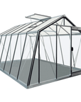 Serre de jardin en verre S108 ACD en aluminium vue de l'extérieur