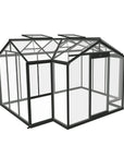 Serre en verre Aurélie ACD 10.26 m2 - Orangerie - 3.03 x 3.71 m