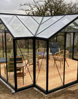 Mobilier de jardin dans une serre en verre Hélène de la marque ACD 15.79 m2 - Orangerie