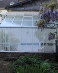 Serre adossée en verre aluminium MS305 ACD - 11.20 m2 - parois obliques