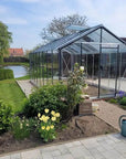 Serre de jardin en verre 11m2 - R305H ACD