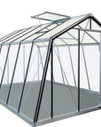 Vue globale de la serre en verre S109 de 20,41 m2 en aluminium de la marque ACD