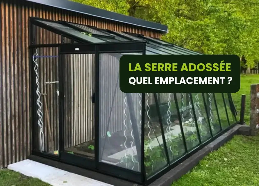Quel emplacement pour une serre adossée ?