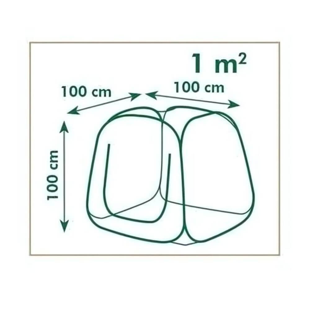 serre de jardin portable dimensions