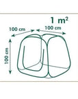 serre de jardin portable dimensions