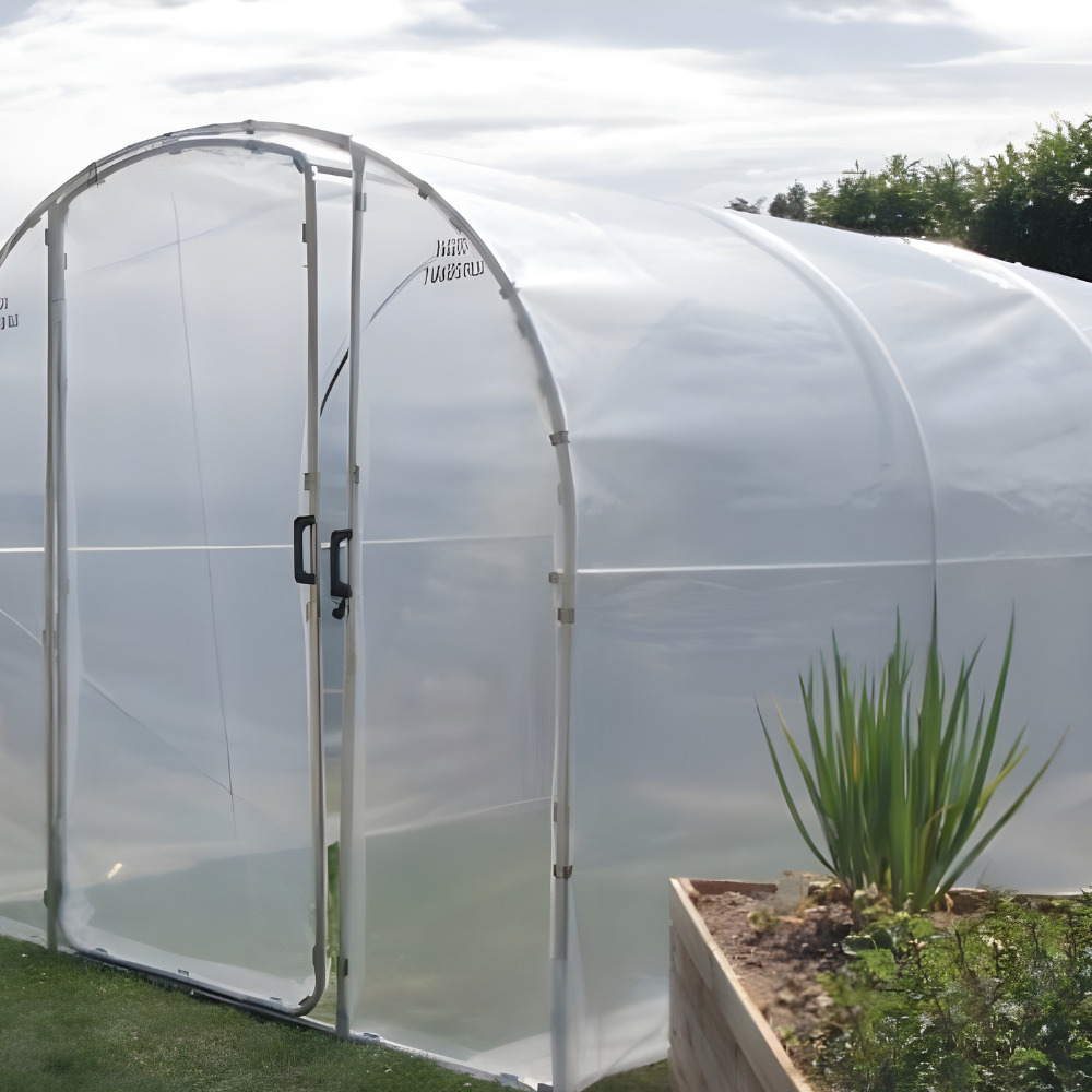 mini serre de jardin en acier galvanisé Ø25-mm