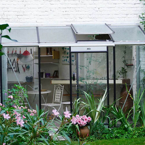 Serre urbaine Miccolo ACD, format compact pour petits espaces
