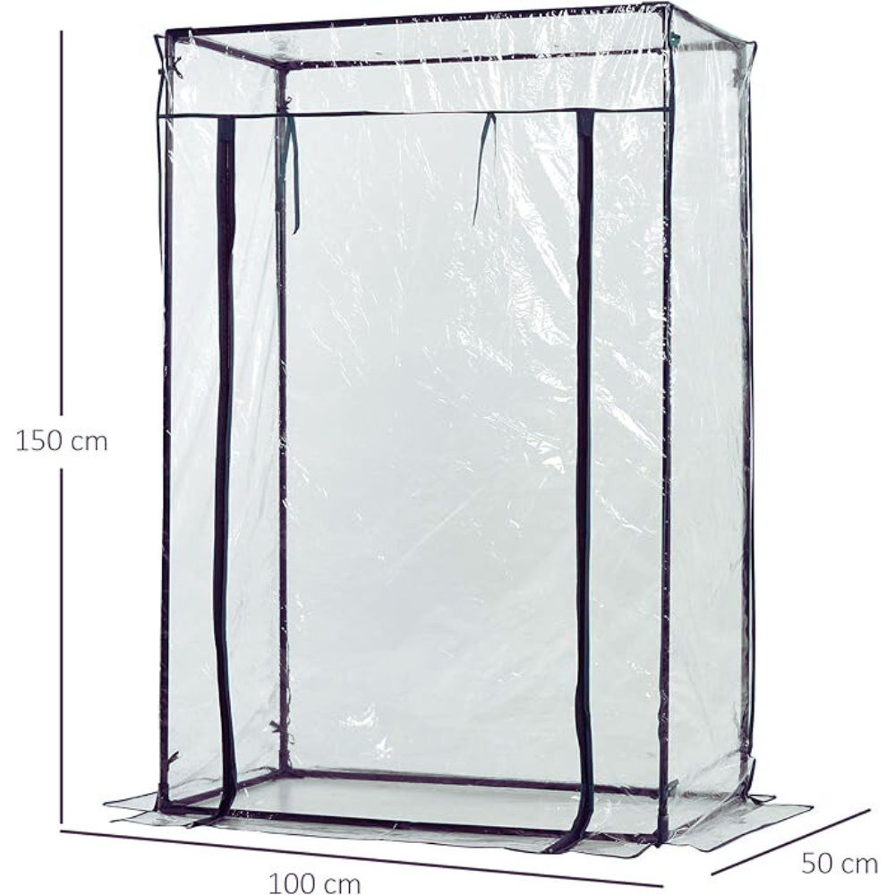 Dimensions de la mini serre de jardin pour tomates