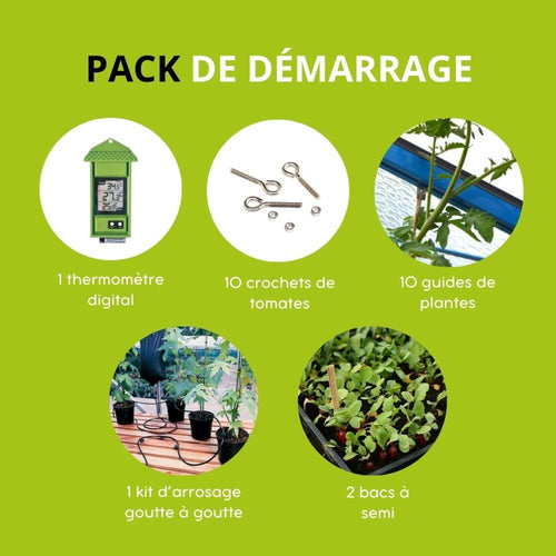 Pack de démarrage ACD, accessoires pour serre professionnelle