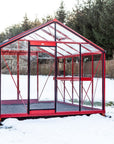 serre de jardin acd rouge r305