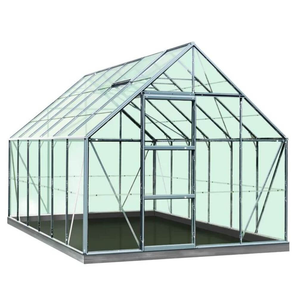 Serre de jardin en verre 9m2 de ACD Intro Grow Oliver 9,90 m2