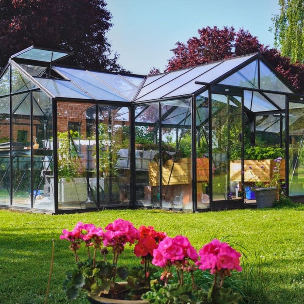 serre de jardin sophie ACD vu de profil