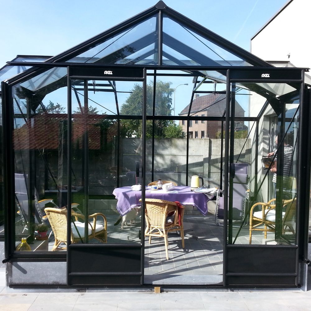 serre en verre Hélène ACD