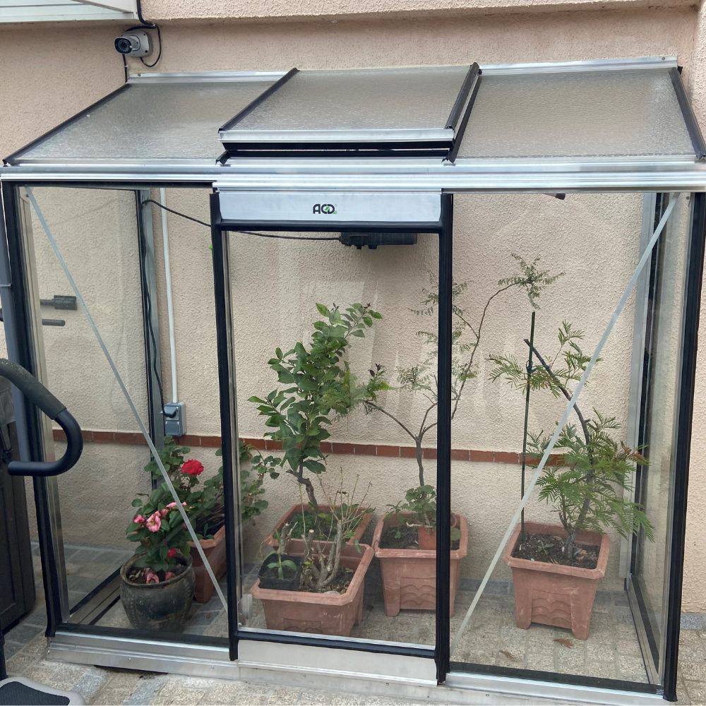 serre en verre miccolo M03 ACD
