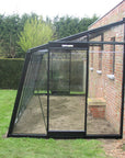Serre adossée en verre MS208 ACD - 13.52 m2 entrée